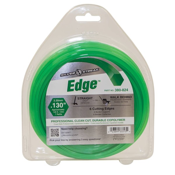 Stens Silver Streak Edge Trimmer Line Fits .130 1 Lb. Donut 380-824 - 380-824