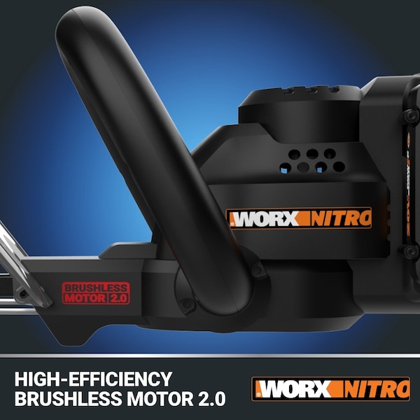 Worx Nitro 40V Power Share 24 in. Cordless Hedge Trimmer, Battery and Charger Included - WG286