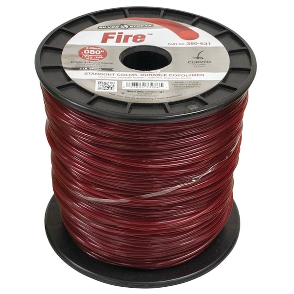 Stens Silver Streak Fire Trimmer Line For .080 3 Lb. Spool, 380-631 - 380-631