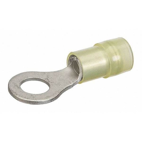 Terminales de anillo de nylon de Nsi Industries 16-14 AWG para perno #10 - R16-10N