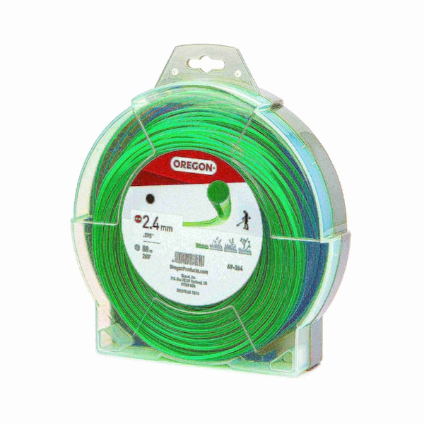 Oregon Oregon Trimmer Line, Green, Round, .095" by 288', 1Lb Spool - 69-364