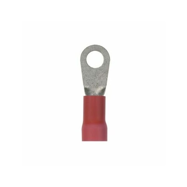 Panduit Ring Term, Estrecho, Vyl, 8 Awg, #8 Stud, Paquete de 25 - PV8-8RN-Q