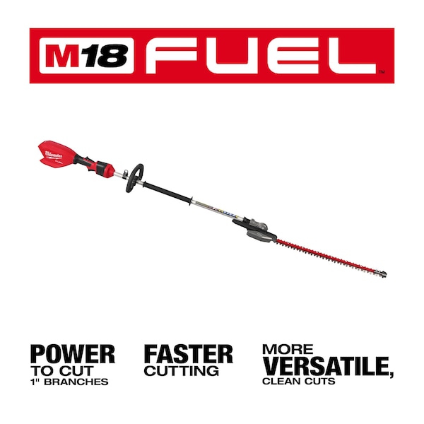Milwaukee Tool Cordless Battery-Powered Hedge Trimmer, Double-Sided 24 in L Blade - 3012-20