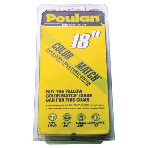 Poulan Saw Chain, 18 91VJP-62 3/8 050 - 952051338