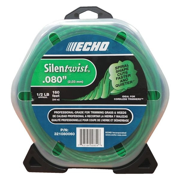 Echo Trimmer Line, 160 ft. L, 0.080" Dia. - 321080060