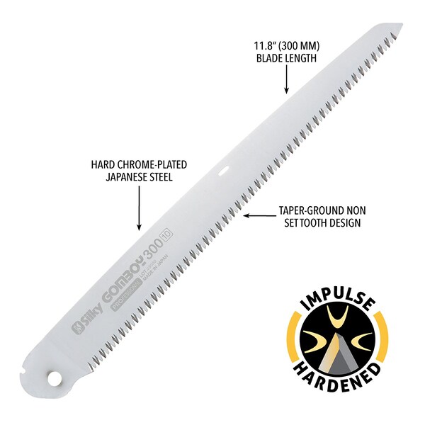 Silky Saws Blade Only for GOMBOY 300mm ( MED Teeth ) - 122-30