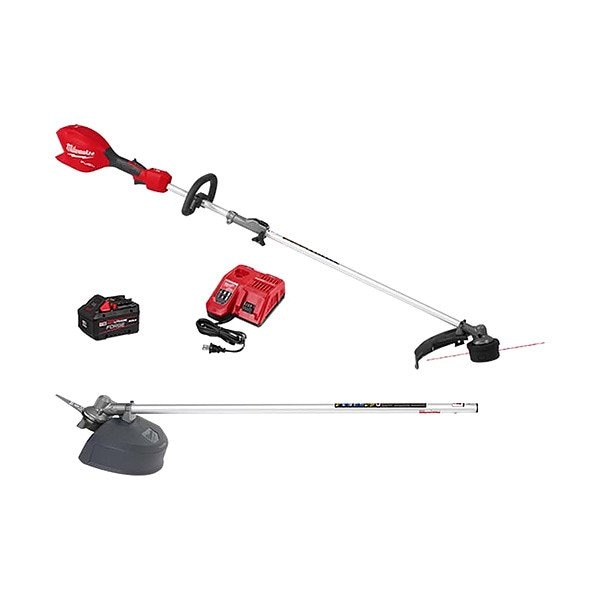 Milwaukee Tool M18 Fuel String Trimmer, Quik-Lok Brush - 3016-21ST,49-16-2738