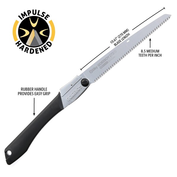 Silky Saws Silky GOMBOY 270 ( MED Teeth ) - 121-27