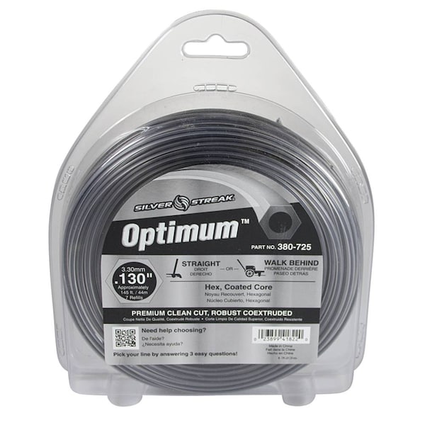 Stens Optimum Trimmer Line Approximate Length 144" Lawn Mowers - 380-725