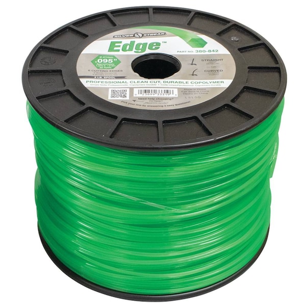 Stens Silver Streak Edge Trimmer Line Replaces .095 5 Lb. Spool, 380-842 - 380-842