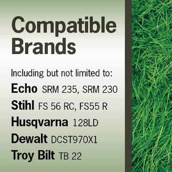T Terre Commercial Grade .095 Square Weed Eater Trimmer Line Spool Length 774 ft. - 5740030095