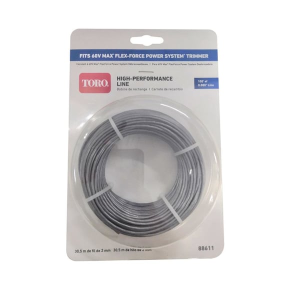 Toro Toro Residential Grade .080 in. D X 100 ft. L Trimmer Line - 88611