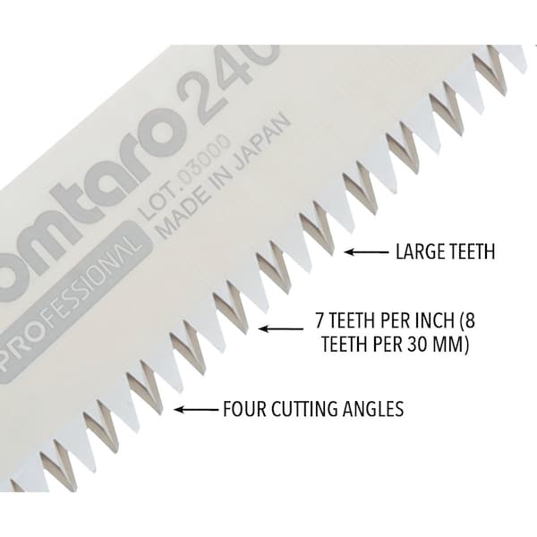 Silky Saws Blade Only for GOMTARO 240mm ( LG teeth ) - 103-24