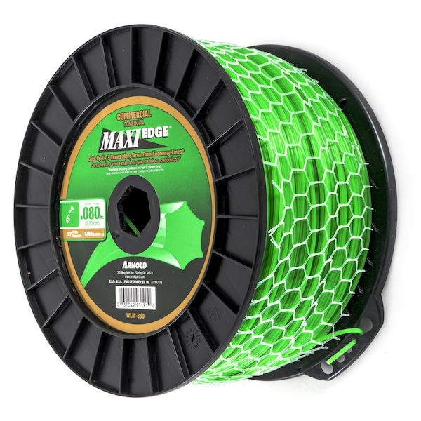 Arnold Arnold Maxi Edge Commercial Grade .080 in. D X 1152 ft. L Trimmer Line - WLM-380