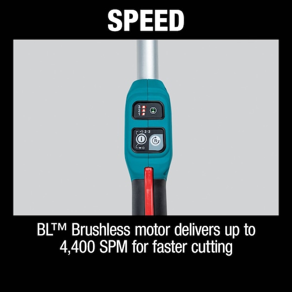 Makita Cordless Battery-Powered Hedge Trimmer, Double-Sided 24 in L Blade, 18V Electric, 18 V - XNU02Z