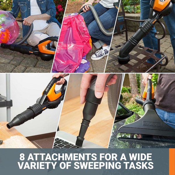 Worx Power Share 20V Trimmer and Blower Combo Kit, Battery and Charger Included - WG916