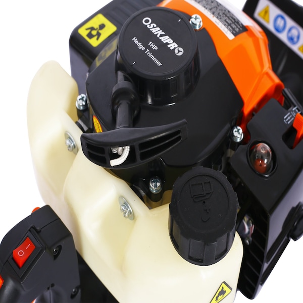 Edendirect 26cc Gas-Powered Hedge Trimmer, 24 Double-Sided Blade, Recoil Start - ED-W46540406