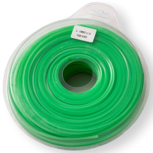 T Terre Commercial Grade .08 Square Trimmer Line 1 lb. Weed Eater Trimmer String Line Length 384 ft. - 5740010080