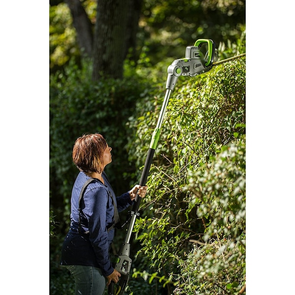 Earthwise Corded 4.5 Amp 2-in-1 Convertible Pole Hedge Trimmer - CVPH43018