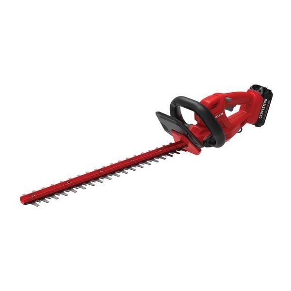 Craftsman Cordless Battery-Powered Hedge Trimmer Kit, Double-Sided 20 V - CMCHT810C1
