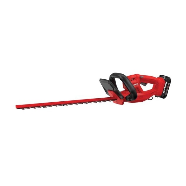 Craftsman Cordless Battery-Powered Hedge Trimmer Kit, Double-Sided 20 V - CMCHT810C1