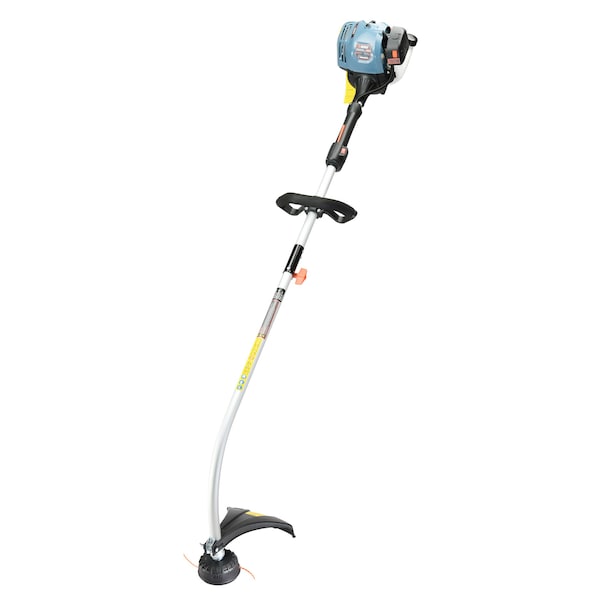 Senix 17 in 26.5 cc 4-Cycle Gas Powered String Trimmer, Curved Shaft, Front D-Handle, Dual .095 Line - GTC4QL-L