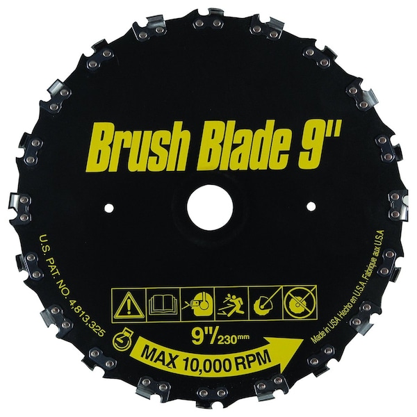 A & I Products BLADE-BRUSH, 9 9.5" x9.5" x1" - A-B1BB777