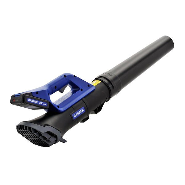 Wild Badger Power Cordless 20 Volt Trimmer/Edger and Axial Blower, Includes 2 2.0 Ah Batteries and Fast Charger - WB20VTAB