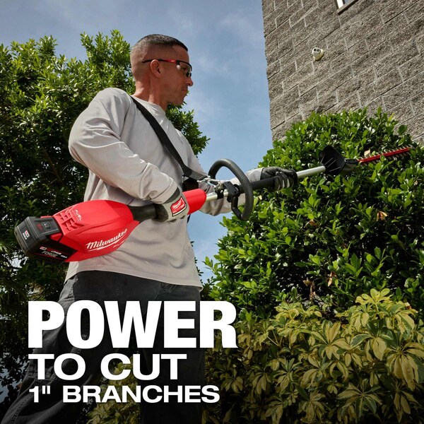 Milwaukee Tool Cordless Battery-Powered Hedge Trimmer, Double-Sided 20 in L Blade - 3043-20