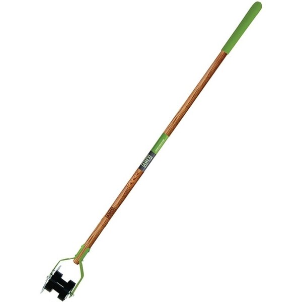 Ames Rotary Edger, Wood Handle, Cushion-Grip Handle - 2916000