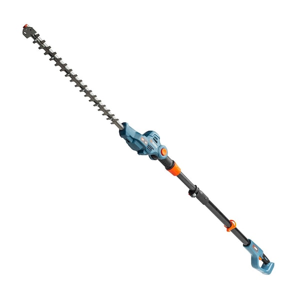 Senix Cordless Pole Hedge Trimmer, 18 in L 20V Battery - HTPX2-M-0