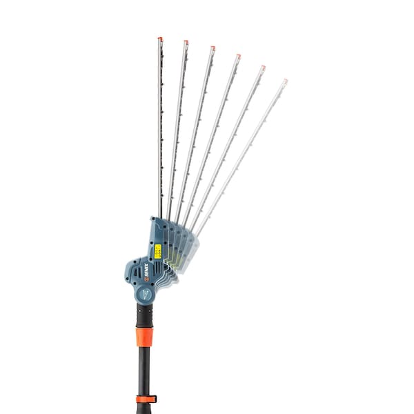 Senix Cordless Pole Hedge Trimmer, 18 in L 20V Battery - HTPX2-M-0