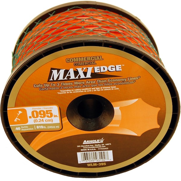 Arnold Arnold Maxi Edge Commercial Grade .095 in. D X 819 ft. L Trimmer Line - WLM-395