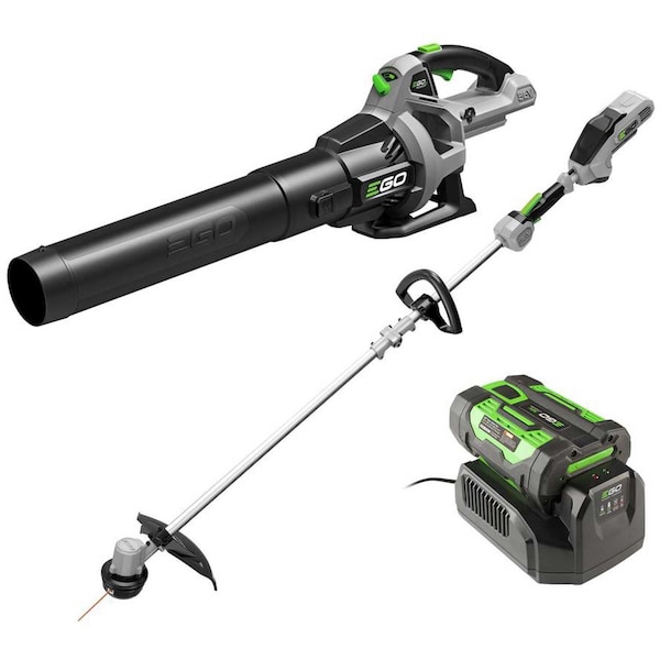 Ego POWER+ 56V 15 String Trimmer & 530CFM Blower Combo Kit W/ 2.5Ah Battery & Charger - ST1502LB