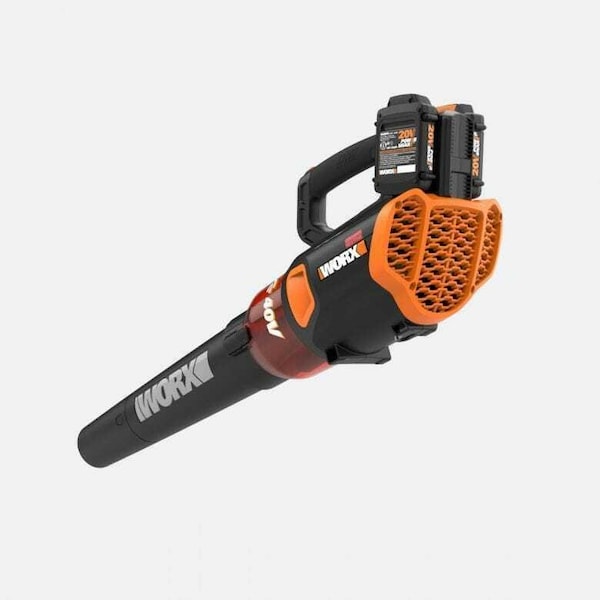Worx 40V Power Share 13 in. Cordless String Trimmer and Turbine Leaf Blower Combo Kit - WG927