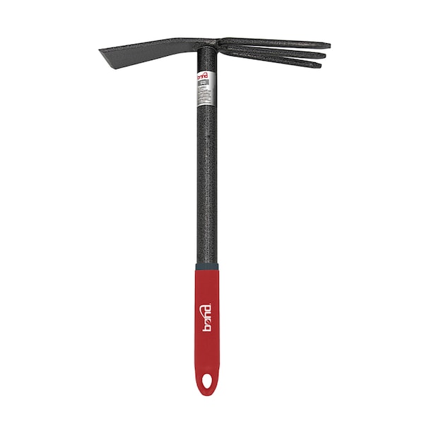 Lewis Bond 3 Tine Steel Hand Tiller 15 in. Steel Handle - 6703