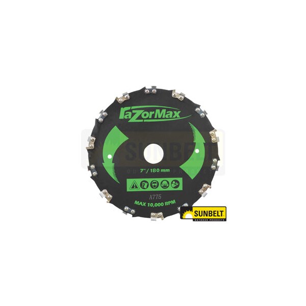 A & I Products BLADE-BRUSH, 7", 20 CUTTERS 7.5" x7.5" x1" - A-B1BB775