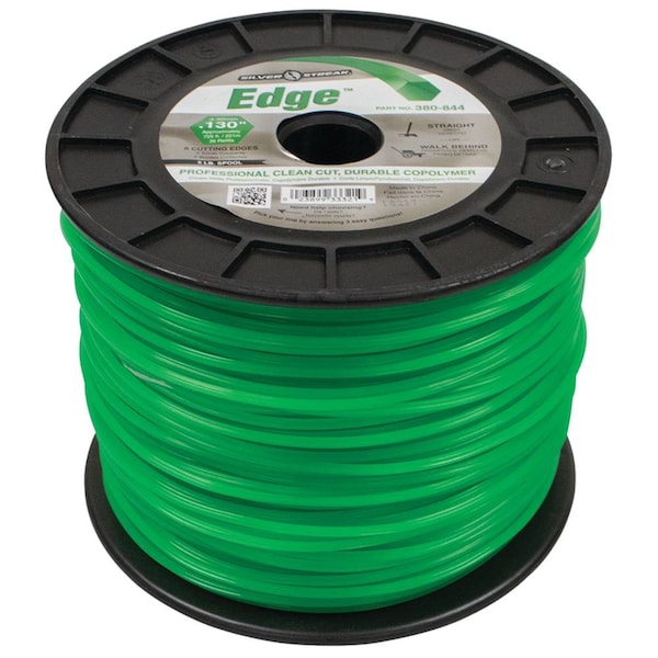 Stens Silver Streak Edge Trimmer Line Replaces .130 5 Lb. Spool, 380-844 - 380-844