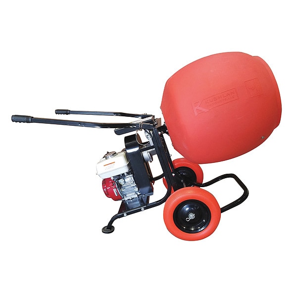 Kushlan Products Wheelbarrow Mixer, 6 cu. ft., 5-1/2 HP - 600GAS-H