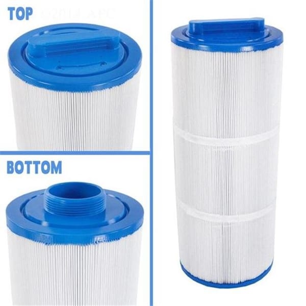 Filbur Filbur APCC7185 5.18 x 12.5 in. with Handle Top Style Pool & Spa Replacement Filter Cartridge; 50 sq ft. - APCC7185