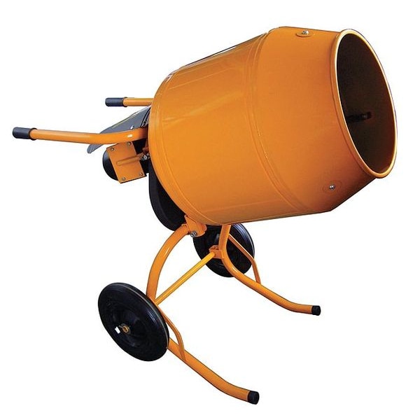 Westward Wheelbarrow Mixer, 4-3/4 Cu. Ft., 3/4HP - 10N694