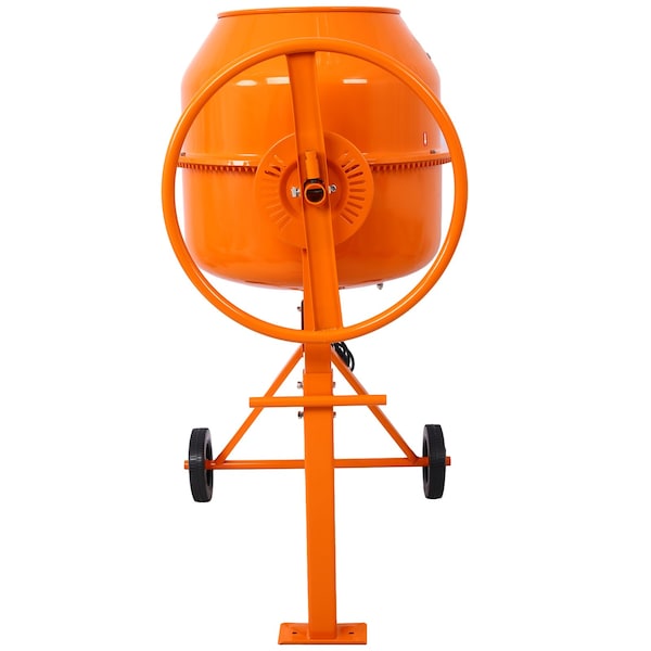 Edendirect 5 Cu. Ft Electric Cement Mixer, 650W Portable Concrete Mixer for Mortar, and Construction Projects - ED-W46583821