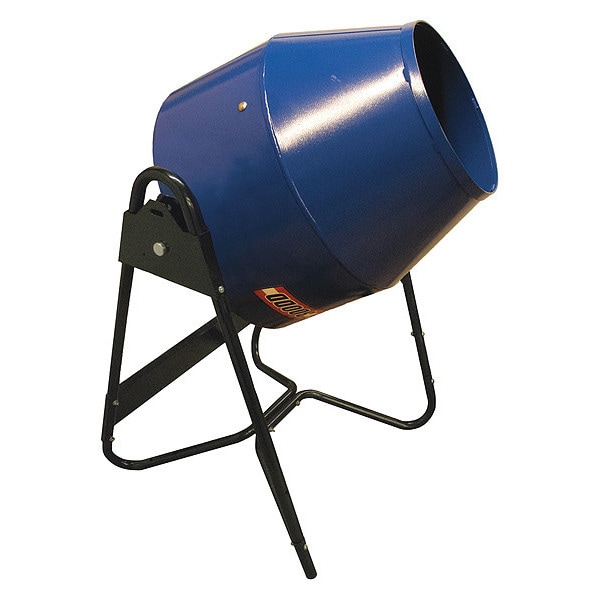 Marshalltown Concrete Mixer, Steel Drum, 170 lb., 50" H - 300DDNP