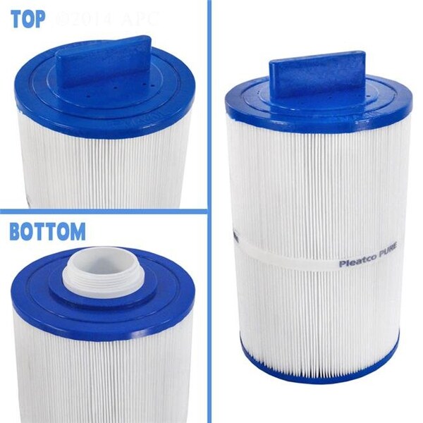 Pleat Pleat APCC7633 6 x 9.25 in. Pool & Spa Replacement Filter Cartridge; 40 sq ft. - APCC7633