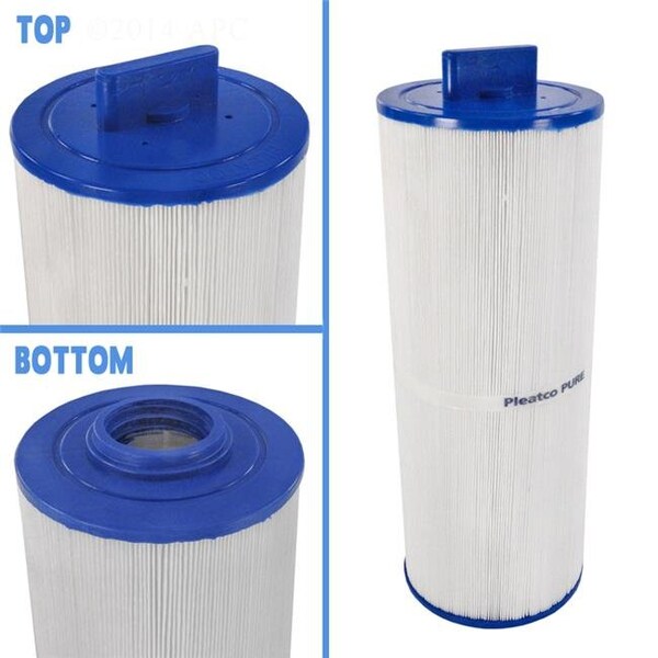 Pleat Pleat APCC7644 4.93 x 13.5 in. Pool & Spa Replacement Filter Cartridge; 50 sq ft. - APCC7644