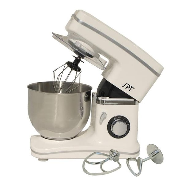 Spt SPT MM-106W 8-Speed Stand Mixer; White - MM-106W