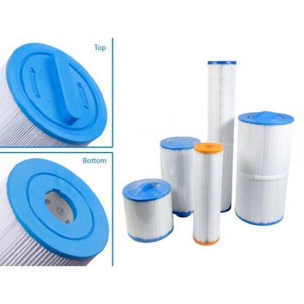 Pleat Pleat APCC7511 4.75 x 6.5 in. Pool & Spa Replacement Filter Cartridge; 15 sq ft. - APCC7511