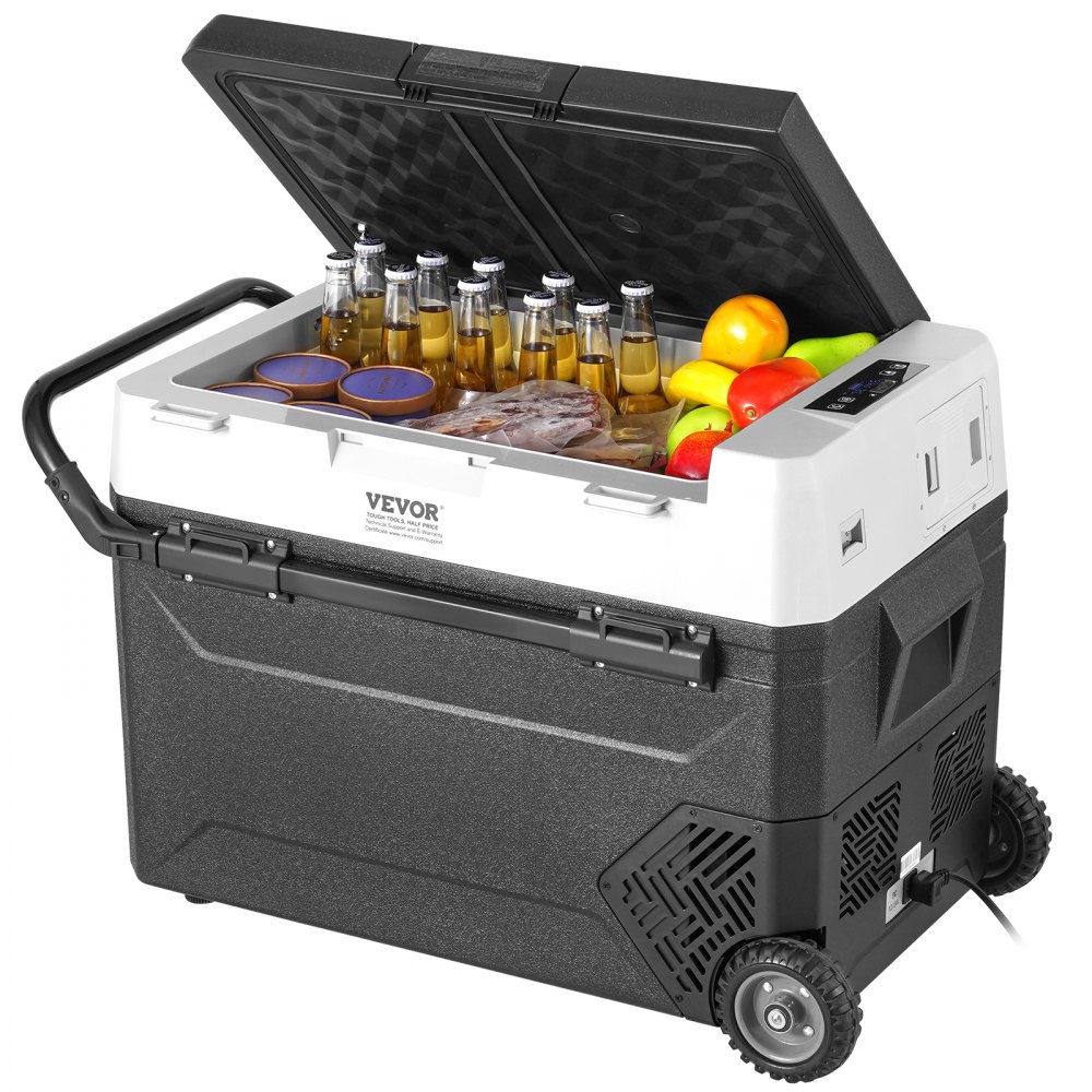 VEVOR Portable Car Refrigerator Freezer Compressor 60 L Single Zone for Car Home - GLCZBXX60LDMMRJBPV1