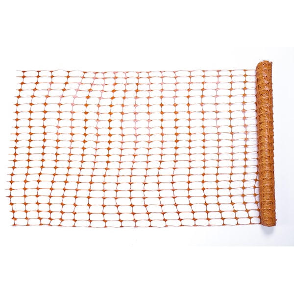 Mutual Industries 4' X 50'  Orange Warning Barrier - 14993-50