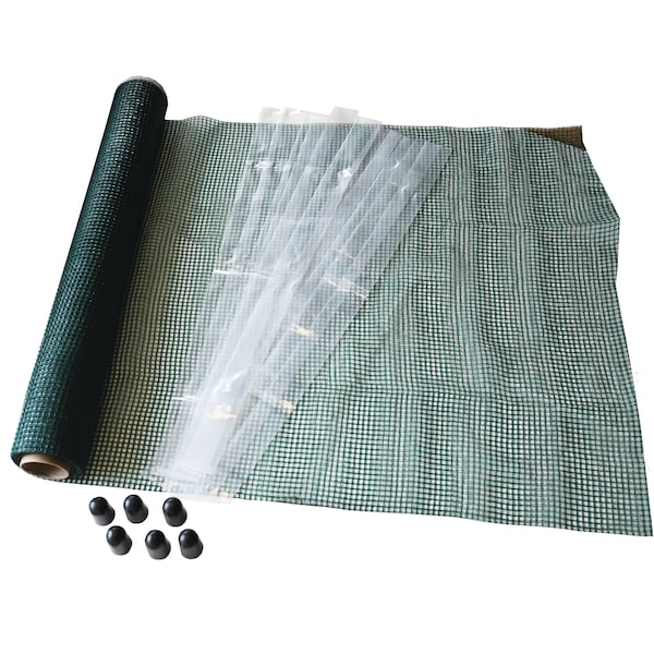 Volm Green EZ Pocket Net Fence, 4FT x 50FT - F100026